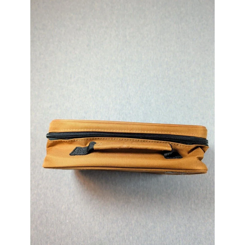 Carhartt Durable Canvas Insulated Lunch Box Cooler Bag Tan/Black